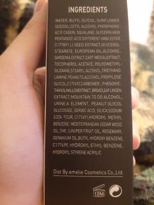 Face powder cream