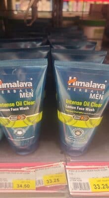 Intense oil clear lemon face wash