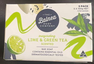 Lime & Green Tea Bar Soap